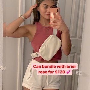 NWT Lululemon Everywhere Belt Bag White Opal